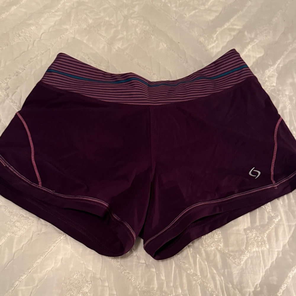 Moving Comfort Women's Dark Purple Athletic Shorts